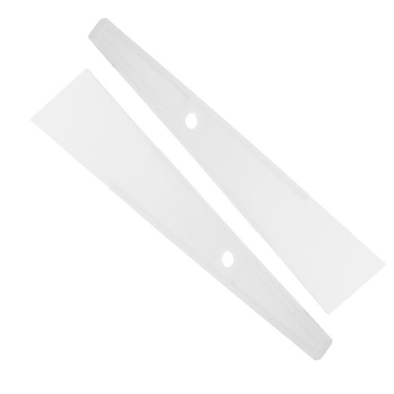 Clispeed 2pcs Handheld Glue Tool Plastic White for Applying Glue DIY Tool for Handicraft Enthusiasts and Leatherworking