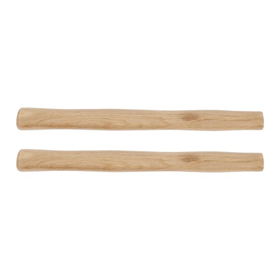 Clispeed Ergonomic Beige Wood Handle Perfectly Fits Many Hammers for Repair 2Pcs