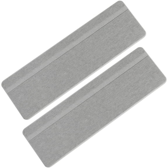 Clispeed Toothbrush Mat Wash Pads Synthetic Material 2Pcs Grey