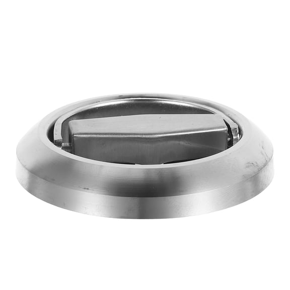 Clispeed 2Pcs Stainless Steel Invisible Push Pull Door Handles Flush Mount for Sliding Doors