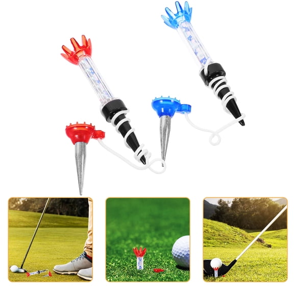 Clispeed 2-Pack Professional Golf Holder with Polyester and Magnetic Base for Enhanced Golf Accuracy