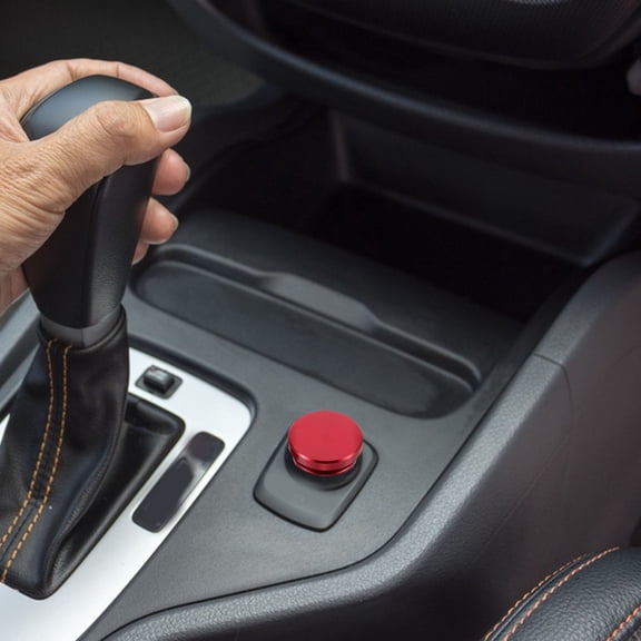 Clispeed 2pcs Red Car Lighter Plug Covers Socket Caps for Added Convenience in Your Vehicle