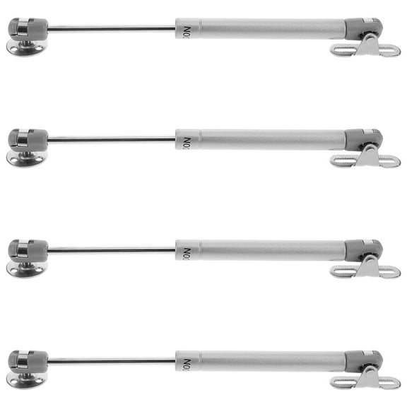 Clispeed Hydraulic Support Cabinet Hinge Pneumatic Storage Lift Mechanism Silver Iron 4pcs