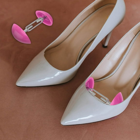 Clispeed 4Pcs Multi Color Plastic Shoe Shaper for Wide Feet Adjustable Shoe Expander