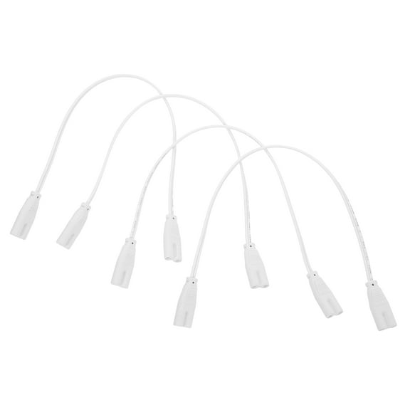 Clispeed Extension Cable for Lights White Copper 4Pcs for Home Lighting