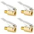 thumbnail image 1 of Clispeed 4Pcs Car Tire Air Chuck Brass Thread Nozzle for Air Pump Accessories, 1 of 8