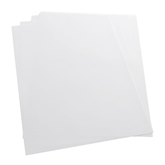 Clispeed 50Pcs White Translucent Sheets for Crafting Versatile Paper for Art Tracing and Invitations