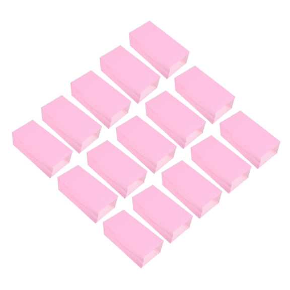 Clispeed 50Pack Kraft Paper Bags Bulk Pink Simple Design for Party Favors and Candy Packing