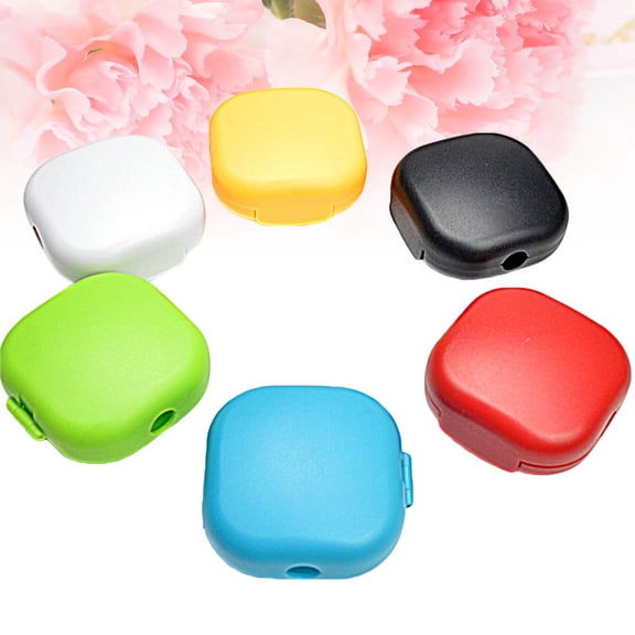 Clispeed Travel Cable Organizer Earphone Organizer Transparent 6Set Anti Tangle Case Back to School