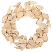 Clispeed 70Pcs Natural Wood Slices DIY Craft Pieces for Decorating Rustic Warm Atmosphere
