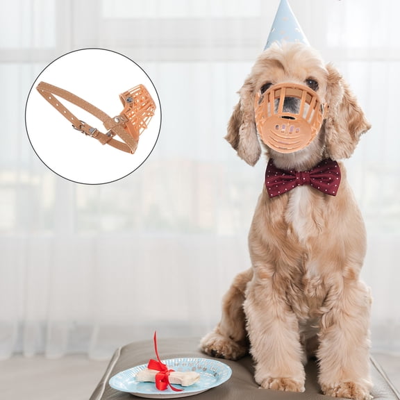 Clispeed Breathable Basket Muzzles Pet Supplies Anti-biting Training 1Pcs