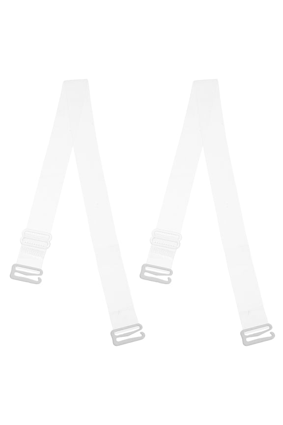 Clear Replacement Bra Strap Invisible Silicone Adjustable for Daily Bra Use