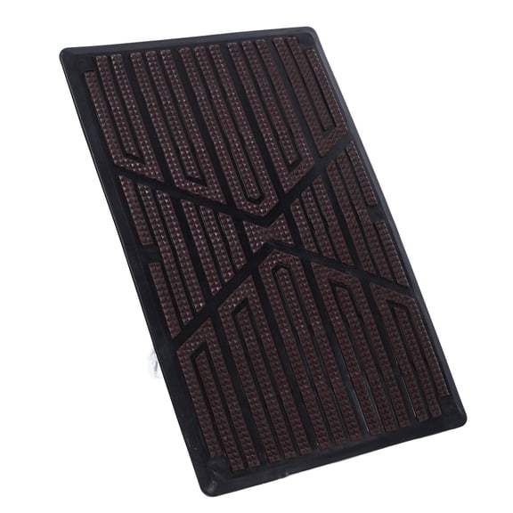 Clispeed 1Set Car Foot Pedal Cushion Repair Patch Rubber Anti Slip Mat Coffee Tone