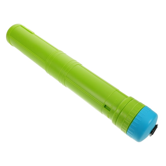 Clispeed Green Plastic Extendable Poster Tube for Artwork Lightweight Portable Blueprint Holder
