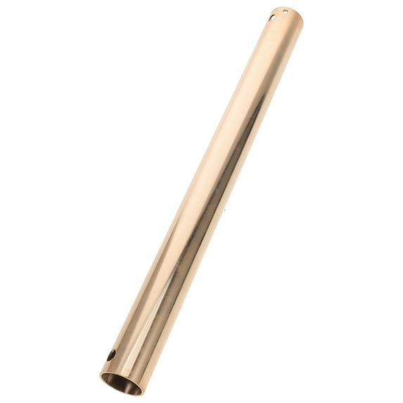 Clispeed Ceiling Fan Extension Downrod 12 Inch Metal Ceiling Fan Rod Light Poles Ceiling Fan Replacement Parts Golden