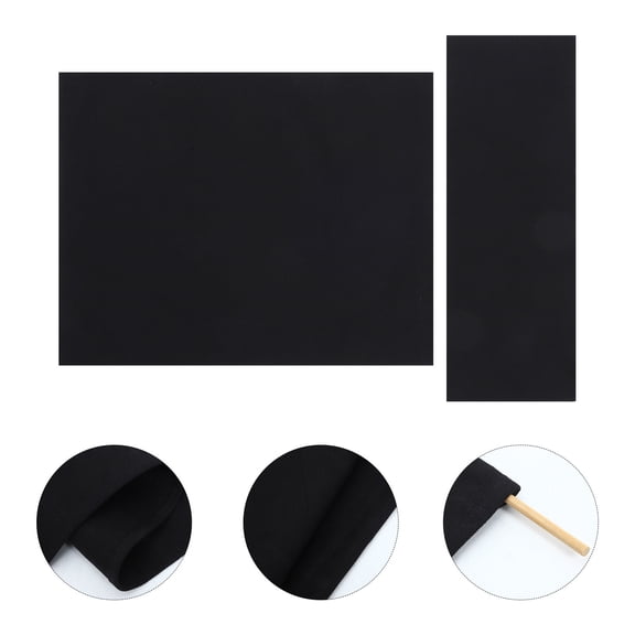 Clispeed Camping Chair Canvas Replacement Black Breathable Canvas for Folding Recliner and Outdoor Use