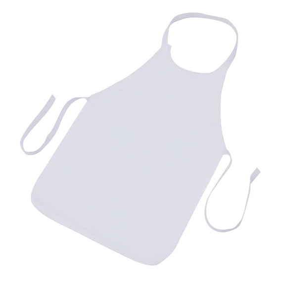 Clispeed Disposable Non-Woven Apron 10Set White Oil Proof for Picnic