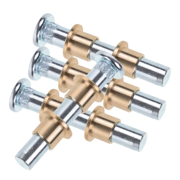 Clispeed Door Hinge Roller Pin Repair Kit Iron Silver 1 Set for DIY Mechanics