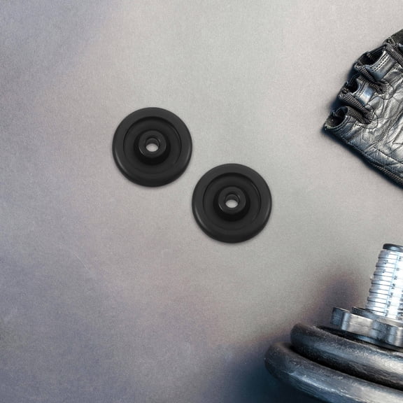Clispeed Universal Gym Wheel Rollers 4-Pack Smooth Rotation Replacement for Bikes and Treadmills