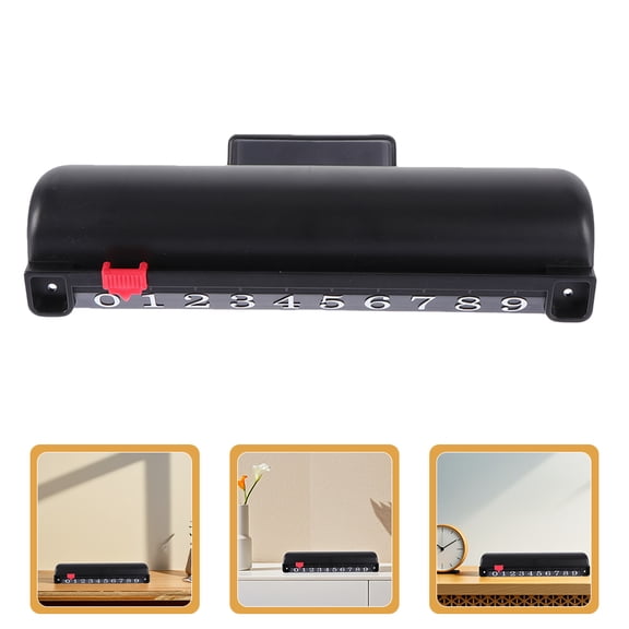 Clispeed Hockey Scoreboard Score Tracking Units Plastic Black Sleek Design for Gamers Indoor Entertainment 1Pcs