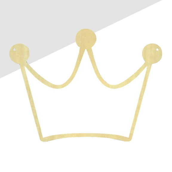 Clispeed Wall Mirror Wood Frame Light Yellow Acrylic 1Set