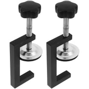 Clispeed G Clamp Black Aluminum for Patio Furniture and Wicker Chairs