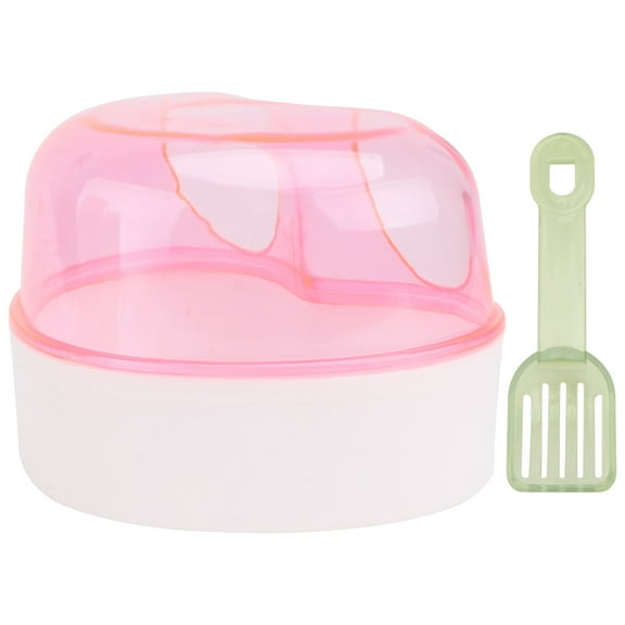 Clispeed Portable Hamster Bathroom Sand Bath Basin with Detachable Design for Small Pets