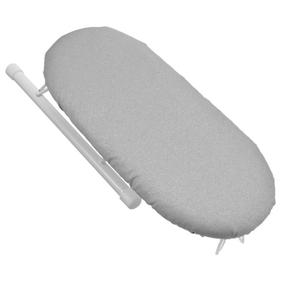 Clispeed 1Pc Portable Plated Silver Ironing Sleeve Rack Folding Ironing Board for Convenient Use