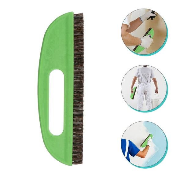 Clispeed Thickening Wallpaper Brush with Plastic Handle for Bubble Free Wall Covering