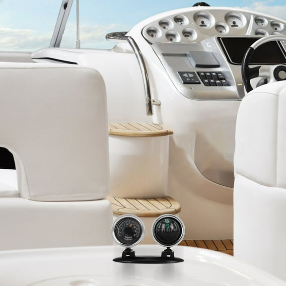 Clispeed Automotive Compasses Car Compass ABS 1Set