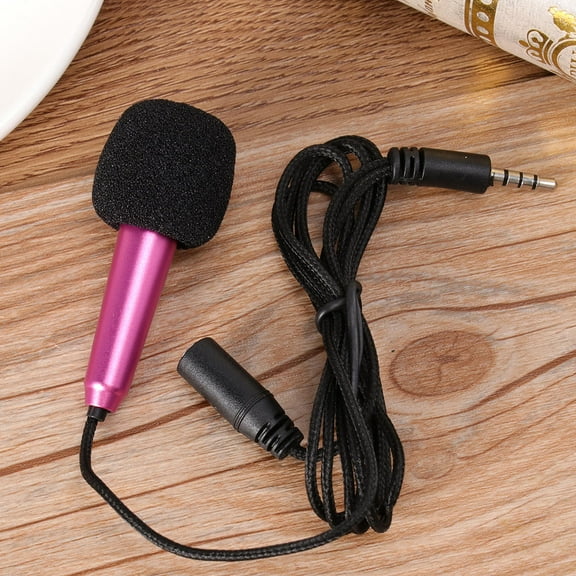 Clispeed Mini Mobile KTV Mini Microphone Aluminium Alloy 1Pcs for K Songs