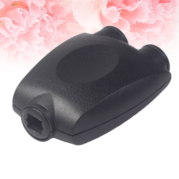 Clispeed Compact Black Digital Audio Splitter Spdif Optical Signal Distributor