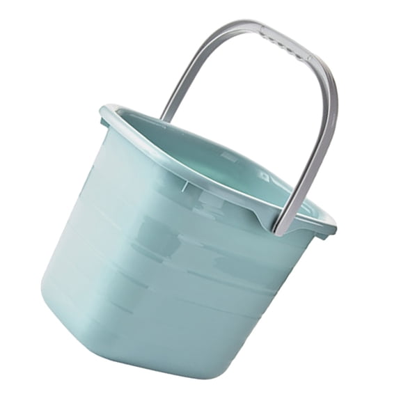Clispeed Home Plastic Bucket, Sturdy with Handle, Wide Range of Applications, Assorted Color
