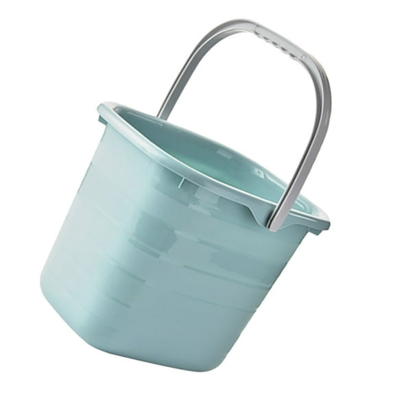 Clispeed Plastic Bucket with Handle for Home Multipurpose Use, Durable, Assorted Colors