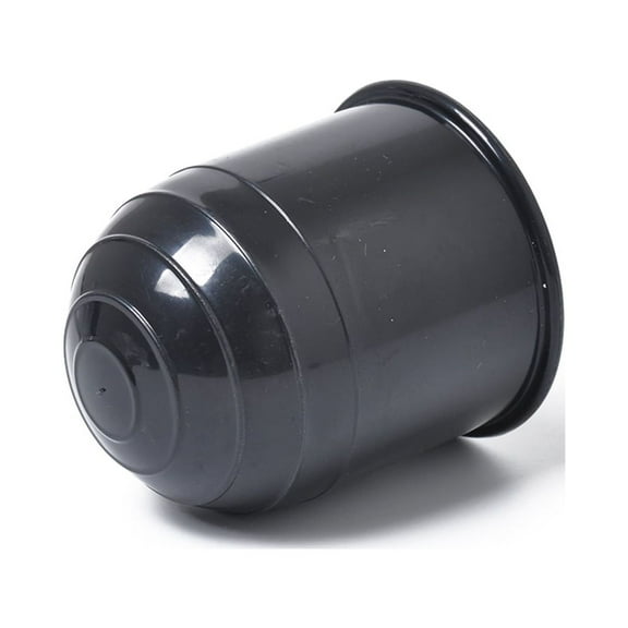 Clispeed Trailer Towball Protector Tow Cap Black Plastic 1Pcs Vehicle Owners Truck Use