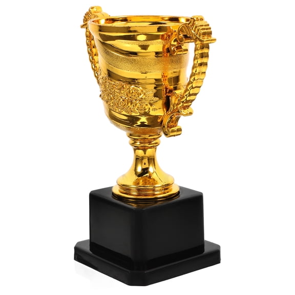 Clispeed Golden Winner Trophy Cup Plastic Award - Perfect for Sports Events, Competitions, Celebrations, and Recognition