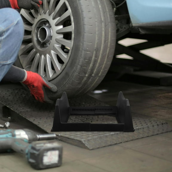 Clispeed Rv Mount Black Stable Tire Storage Rack Fits Multiple Wheel Sizes