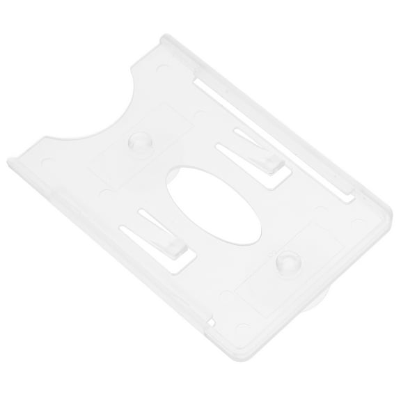 Clispeed Car Parking Permit Sticker Holder Plastic Secure Hold Driving 1Pcs