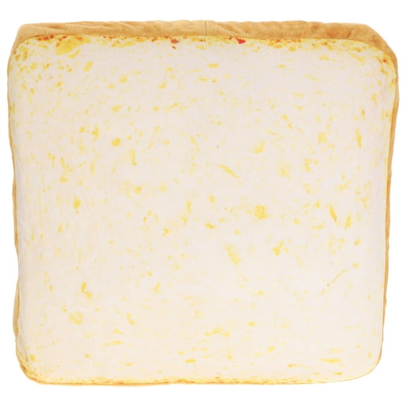 Clispeed dog Pet Bed Mattress Cushion Multi Short Plush Toast Slice Shape for Small Dogs 1Set