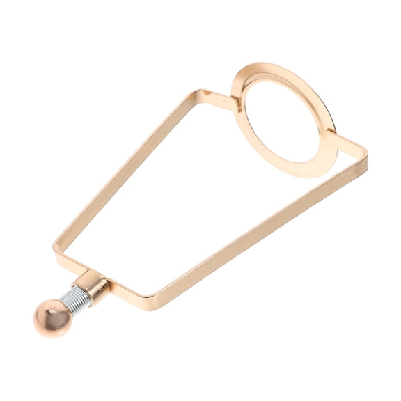 Clispeed lampshade bracket Lampshade Holder Bracket Golden Iron 1Pack