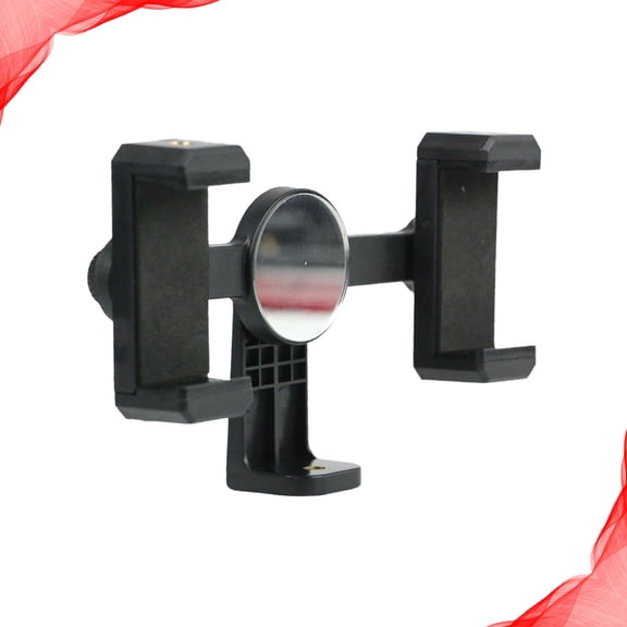 Clispeed Endurable Phone Holder for Live Broadcast with Two Racks and Mirror Feature