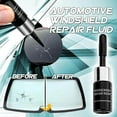 Clisyzdn Car Windshield Repair Kit 3ml Glass Repair Fluid for MutiType