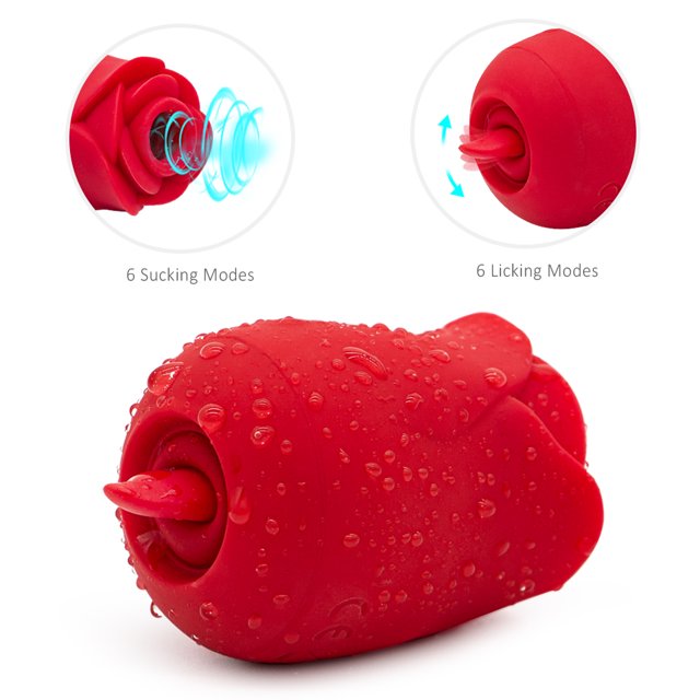 Clitoral Licking Vibrator, Women AV Vibrator Multi Speed Adjustable