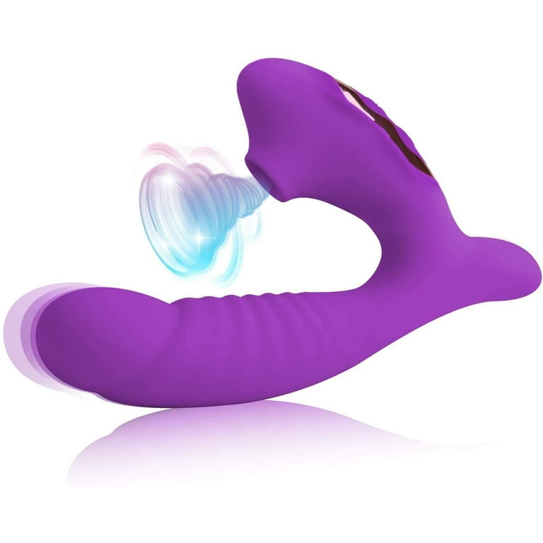 Clitoral Sucking Vibrator 2 in 1 G spot Clitoris Stimulator