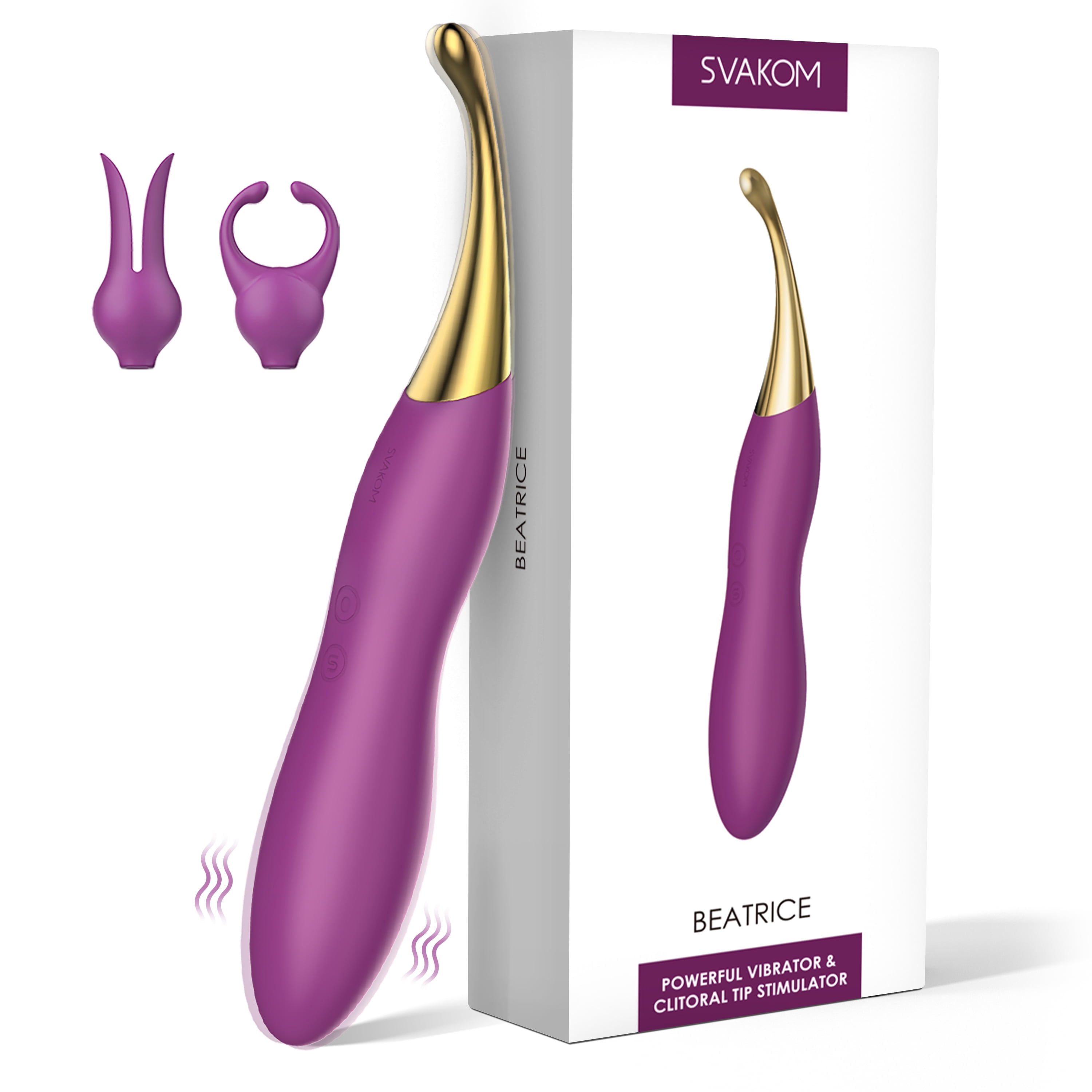 Clitoral Vibrator Squirting Vibrators and Adult Sex Toys for Women G-Spot  Tip Stimulator with Replacements Head - Walmart.com