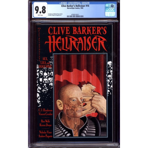 Clive Barker's Hellraiser #14 - CGC 9.8 Comic Book