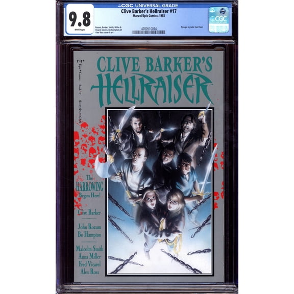 Clive Barker's Hellraiser #17 - CGC 9.8 Comic Book