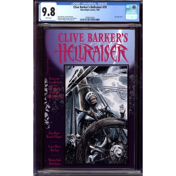 Clive Barker's Hellraiser #19 - CGC 9.8 Comic Book
