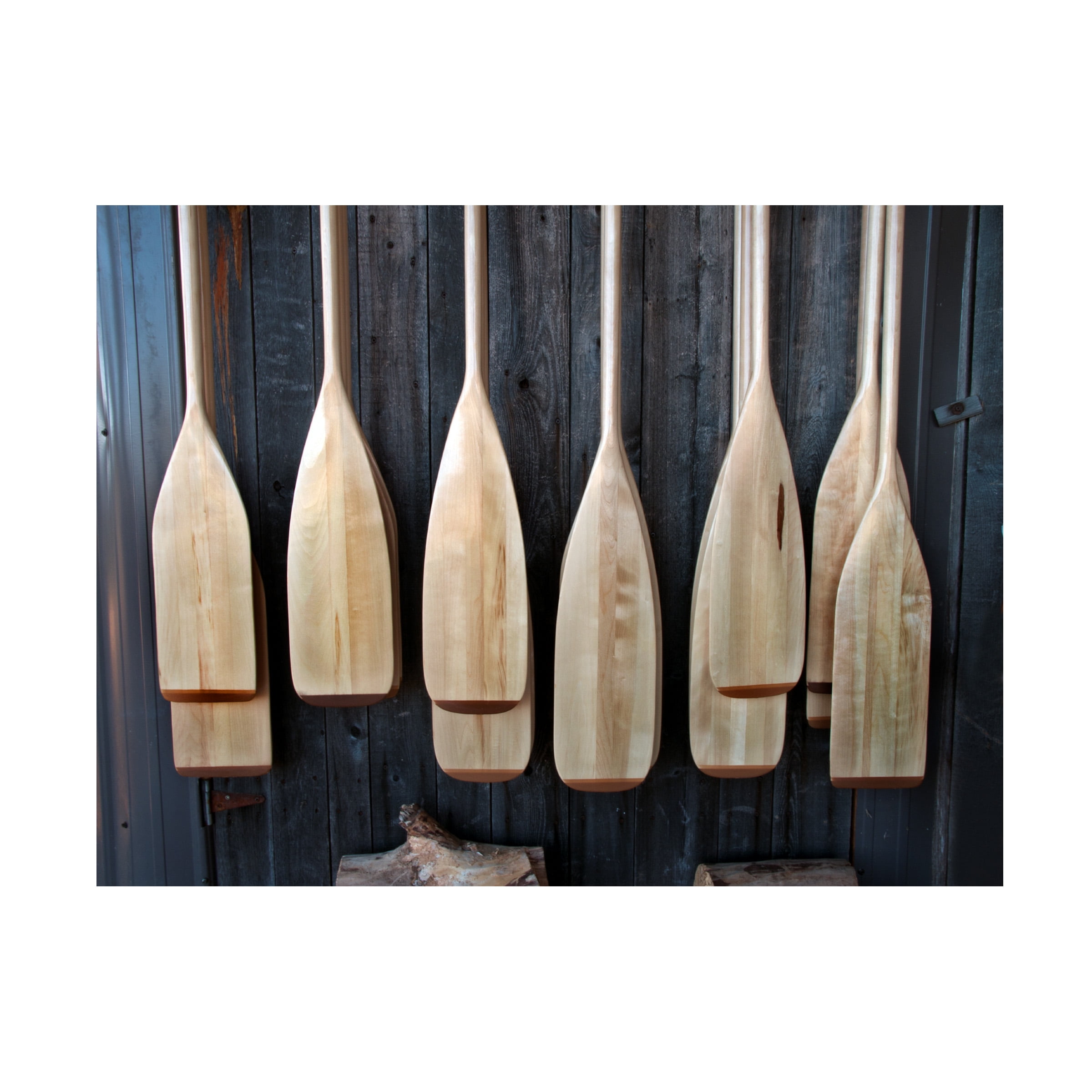 Clive Branson 'Canoe Paddles' Canvas Art