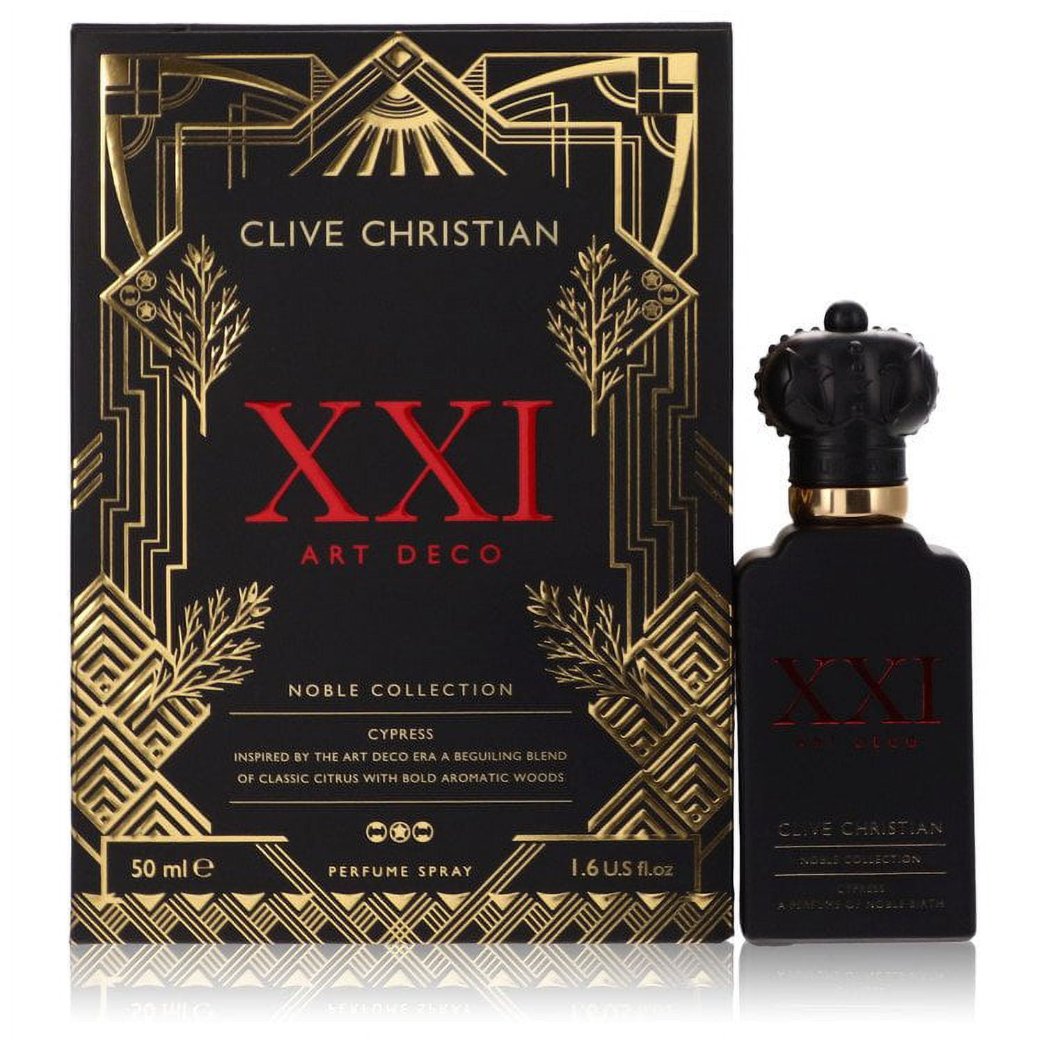 Clive Christian XXI Art Deco Cypress by Clive Christian Eau De Parfum Spray  1.6 oz for Women - Walmart.com, image size:1500x1500